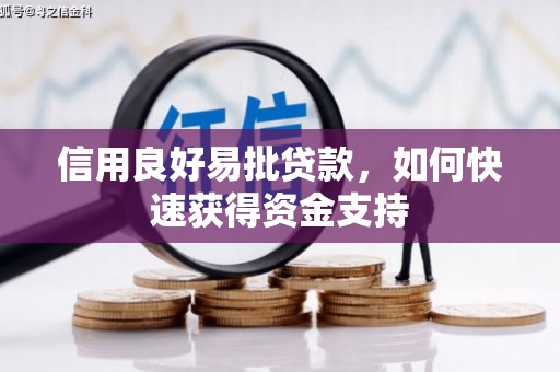 萧山信用良好易批贷款，如何快速获得资金支持