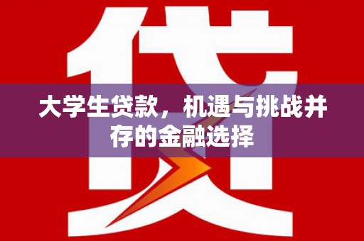 萧山大学生贷款，机遇与挑战并存的金融选择